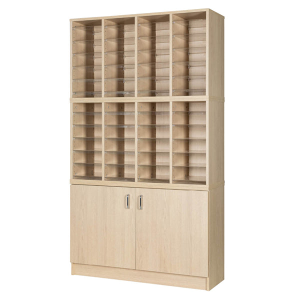 48 Pigeon Hole Storage With Cupboard
