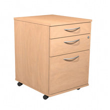 Load image into Gallery viewer, Alpine Mobile Pedestal 3 Drawer
