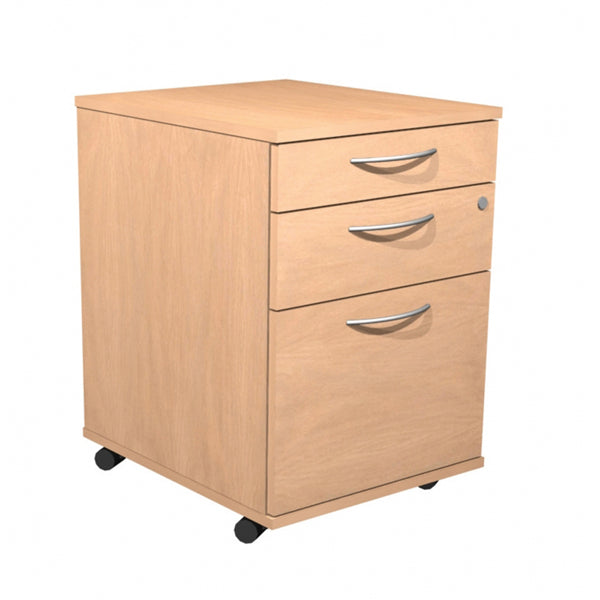 Alpine Mobile Pedestal 3 Drawer