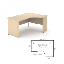 Load image into Gallery viewer, Alpine Crescent Desk
