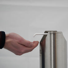 Load image into Gallery viewer, Non-Touch Sanitiser Dispenser 1L Kit - Stainless Steel
